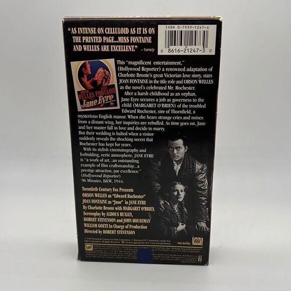 Jane Eyre (VHS, 1993)‎ - Picture 2 of 3